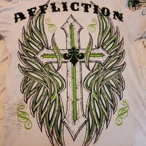 Men's large Affliction t-shirt